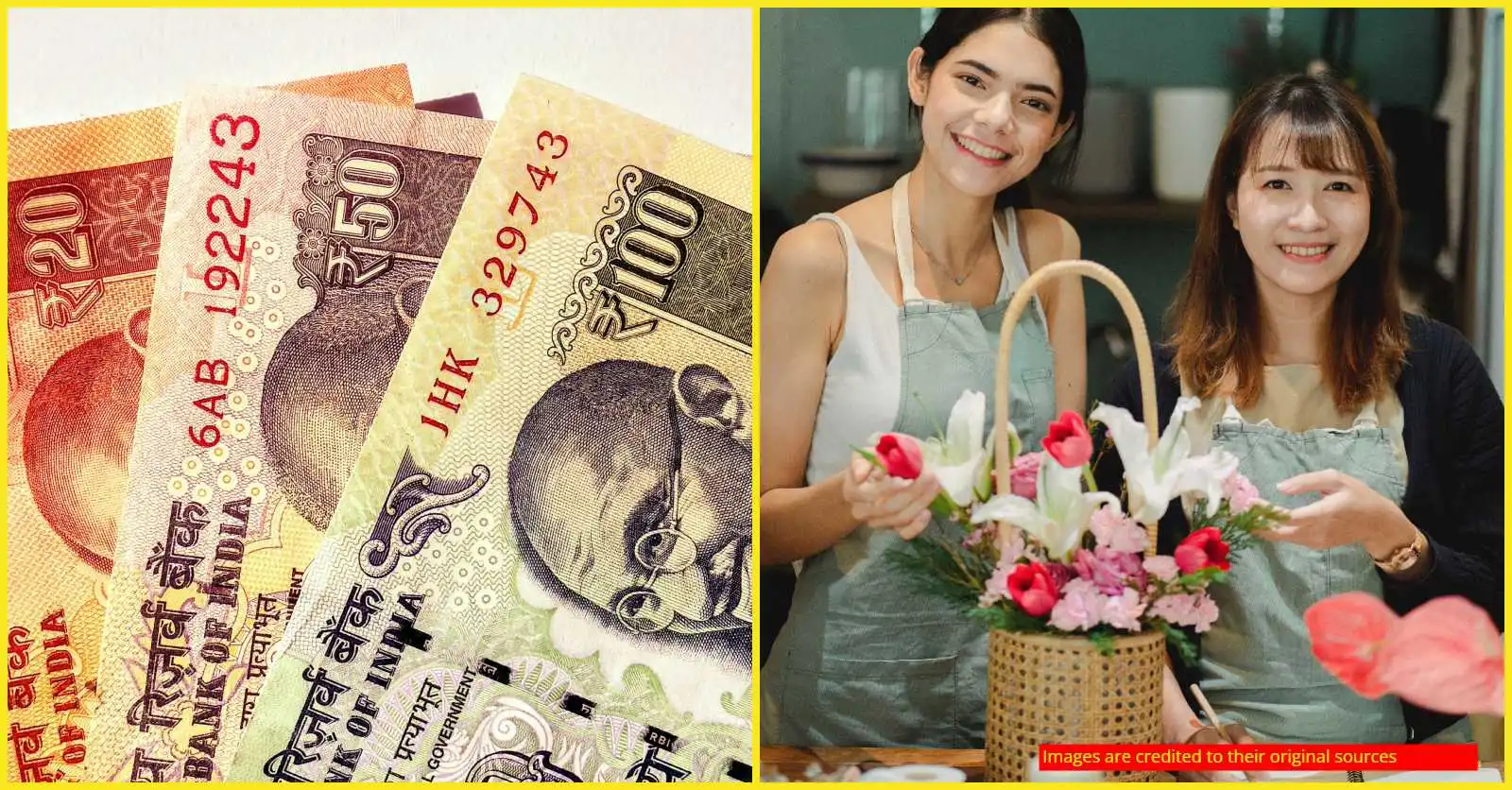 A women smiling and doing work, symbolizing the financial relief and fulfillment achieved through Piramal Finance personal loan. Indian rupees currency is included to highlight the platform's focus on Indian borrowers